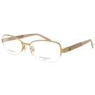 Óculos de Grau Oval Ana Hickmann AH1284 Dourado 15A