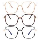 Óculos de Grau PEYEOISD 3 Unidades com Lentes Antiluz Azul Oversized