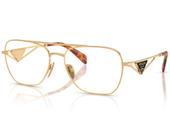 Óculos De Grau Prada Catwalk Dourado PRB50V 5AK1O1-59
