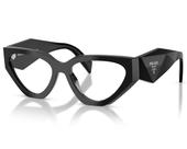 Óculos De Grau Prada Design Preto Brilho PRC07V 16K1O1-54 Óculos De Grau Prada Design Preto Brilho PRC07V 16K1O1-54