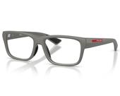 Óculos De Grau Prada Linea Rossa Cinza PS02TV 16X1O1-56 Óculos De Grau Prada Linea Rossa Cinza PS02TV 16X1O1-56
