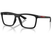 Óculos De Grau Prada Linea Rossa Preto Fosco PS01TV 1BO1O1-56