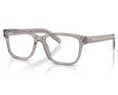 Óculos De Grau Prada Signature Cinza Translúcido PRB10V 10J1O1-55