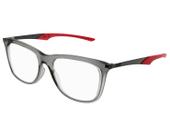 Óculos de Grau Puma Cinza Transparente PU0356O 003-55