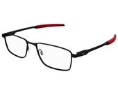 Óculos De Grau Puma Preto Fosco Vermelho PU0414O 003-56