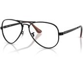 Óculos De Grau Ray Ban Aviator Max Preto RX3925V 2509-58