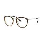 Óculos de Grau Unissex Ray ban RB7140 2012 Acetato Marrom