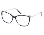 Óculos De Grau Victor Hugo Preto Brilho Dourado VH1953 0888-54
