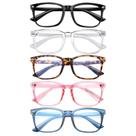 Óculos de leitura AIMISUV Blue Light Blocking 2.5x (pacote com 5)
