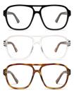 Óculos de leitura AMOMOMA Oversized Aviator 1.5X para mulheres e homens
