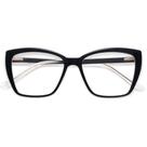 Óculos de leitura com luz azul AMOMOMA Trendy TR90 Oversized