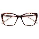 Óculos de leitura com luz azul AMOMOMA Trendy TR90 Oversized