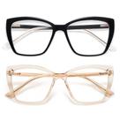 Óculos de leitura com luz azul AMOMOMA Trendy TR90 Oversized
