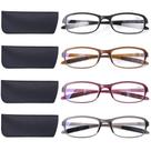 Óculos de leitura DooVic Blue Light Blocking 2.0 Strength, pacote com 4