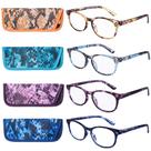 Óculos de leitura EYEGUARD Fashion Colorful para mulheres +5,50