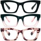 Óculos de leitura prtcslwd Oprah Style Oprah Style Oversize Square Women