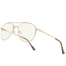 Óculos de leitura RB.Pilot Blue Light Aviator Metal Frame