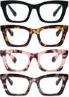 Óculos de leitura REAVEE Oprah Style Blue Light Blocking 2.0