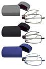 Óculos de leitura sevenplus Blue Light Blocking 2.00X, pacote com 3