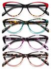 Óculos de leitura SOCTICK Cat Eye Blue Light Blocking 2.0