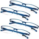 Óculos de leitura TERAISE Anti-UV Blue Light Blocking 4 pares Óculos de leitura TERAISE Anti-UV Blue Light Blocking 4 pares