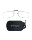 Óculos de leitura ThinOptics Keychain Case com ampliação de 1,5