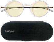 Óculos de leitura ThinOptics Manhattan Blue Light Blocking 44mm Óculos de leitura ThinOptics Manhattan Blue Light Blocking 44mm