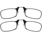 Óculos de leitura ThinOptics Readers Retangulares Black 2.5