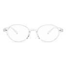 Óculos de luz azul FEISEDY Vintage Oval para mulheres e homens B0242