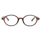 Óculos de luz azul FEISEDY Vintage Oval para mulheres/homens B0242