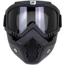 Óculos de motocicleta Birdz Eyewear Skylark com máscara removível Óculos de motocicleta Birdz Eyewear Skylark com máscara removível