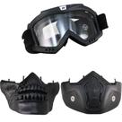 Óculos de motocicleta Birdz Eyewear Skylark Goggle + Skull