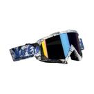 Óculos De Motocicleta Retro Masculinos Para Proteção Off-Road, Visor De Capacete Com Visão Noturna