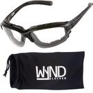 Óculos de Motociclismo WYND Blocker Model 331 - Preto