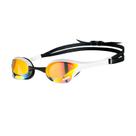 Óculos de Natação Arena Cobra Ultra Swipe - Unissex - Amarelo Cobre