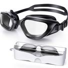 Óculos de natação Vegemono Anti-Fog UV400 com proteção para adultos/jovens