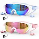 Óculos de natação Zoomsnail Kids Anti-Shattered UV, pacote com 2 unidades, 3 a 15