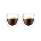 Óculos de parede dupla Bodum Pavina 240mL High Heat, pacote com 2