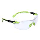 Óculos de Segurança 3M Solus 1000 S1201SGAF - Moldura Verde/Preta