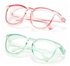 Óculos de segurança Alsenor Anti Fog Goggles, pacote com 2 unidades