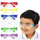 Óculos de segurança BISON LIFE Crystal Kids, pacote com 12 lentes transparentes