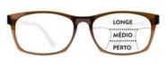 Oculos de segurança com grau com Lentes multifocais.