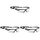 Óculos de segurança KLEENGUARD Nemesis Black Frame Clear Lens