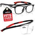 Óculos de segurança NoCry Over Eyeglasses para homens/mulheres UV400