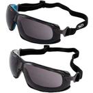 Óculos de segurança para motocicletas Global Vision Sunn Up Grey & Blue