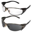Óculos de segurança para motocicletas Global Vision Supra Black Metal