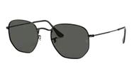 Oculos De Sol 3548 Round Preto Com Lentes Pretas - Original Miami Sun