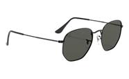 Oculos De Sol 3548 Round Preto Com Lentes Pretas - Original Miami Sun