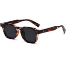 Óculos de sol AIEYEZO Fashion Classic Square UV400 Tortoise/Grey