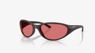 Óculos de Sol ArnettexVeigh AN4368 30276O Raven 2N 64 18 145 cormatte chocolate lentesvermelho formatooval